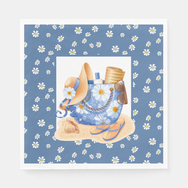 Guardanapo De Papel Praia (Frente)