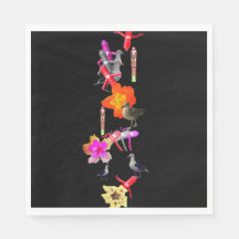 Prato de Papel de Uma Parada no Paraíso