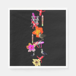 Guardanapo De Papel Prato de Papel de Uma Parada no Paraíso