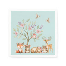 Precious Woodland Animals Baby Shower