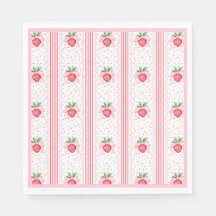 Preppy Watercolor Morangos Berry Sweet
