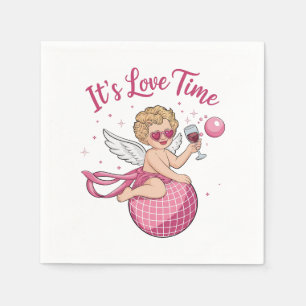 Guardanapo De Papel Presente de Dia dos Namorados É hora do Amor
