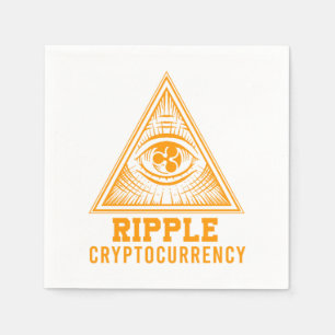 Guardanapo De Papel Presente de Illuminati de Cripto Cristal de Todos 