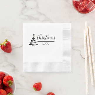 Guardanapo De Papel Presente de Natal Personalizado Camiseta Moderna C