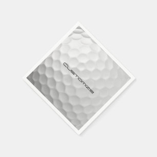 Guardanapo De Papel Presentes de Bolas de Golfe Personalizadas da Séri