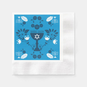 Guardanapo De Papel Presentes judeus tradicionais para Shabbat