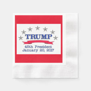 Guardanapo De Papel Presidente do trunfo 45th