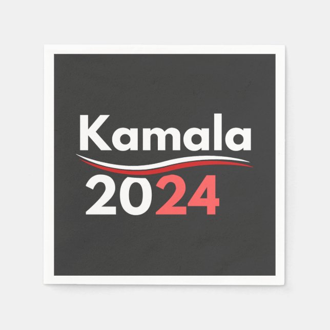 Guardanapo De Papel presidente kamala harris, presidente (Frente)