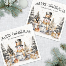 Preto Branco Festivo Inverno Natal