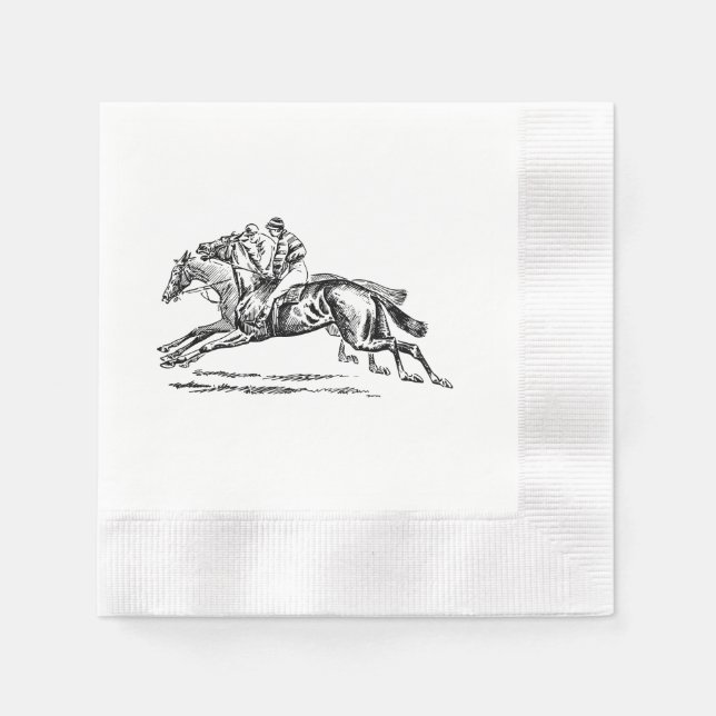 GUARDANAPO DE PAPEL PRETO E BRANCO (Frente)