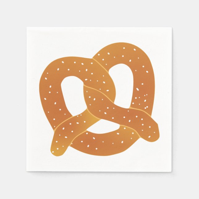 Guardanapo De Papel Pretzel Suave (Frente)