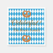 Pretzels Personalizados Blue Bavarian Oktoberfest