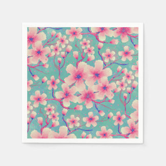 Guardanapo De Papel Primavera Cherry Blossoms verde Case-Mate iPhone C