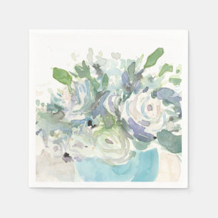 Guardanapo De Papel Primavera - Disposição - Buquê de Aquarela