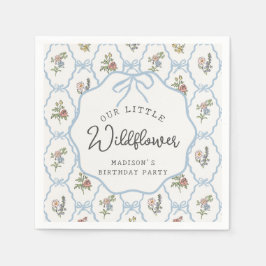 Guardanapo De Papel Primavera Garden Party Pastel Festa de aniversário