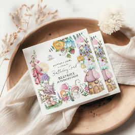 Guardanapo De Papel Primavera Summer Floral "Little Fairies Girl Birda