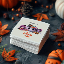 Guardanapo De Papel Primeiro Aniversário Cute Spooky