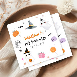 Guardanapo De Papel Primeiro aniversario de Dia das Bruxas Spooky One