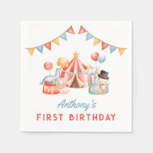 Primeiro Aniversário do Carnaval Cute Moderno Fies