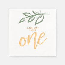 Primeiro Aniversário Folhas de Pintura de Porte