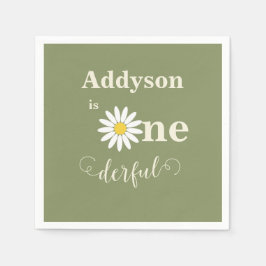 Guardanapo De Papel Primeiro aniversário maravilhoso