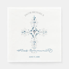 Guardanapo De Papel Primeiro Sagrado Documento Personalizado Napkins -