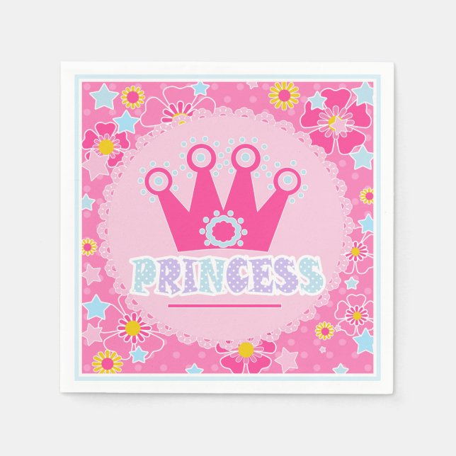 Guardanapo De Papel Princesa. (Frente)