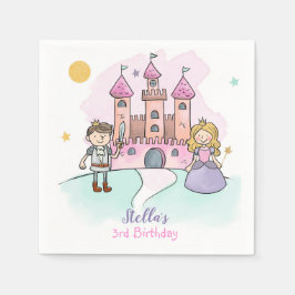 Guardanapo De Papel Princesa Napkins Fairytalle