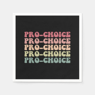 Guardanapo De Papel Pro Choice Pro Abortion Feminism Equal Rights