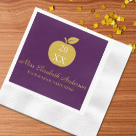 Guardanapo De Papel Professor Apple Graduação