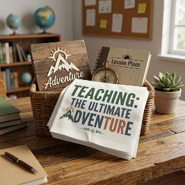 Guardanapo De Papel Professor de Outdoor Aventura Definitiva 