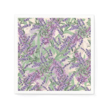 Profusão de Lavanda Pó Rosa Floral Rústica