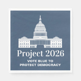 Guardanapo De Papel Projeto 2026 Voto pela Democracia