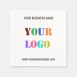 Guardanapo De Papel Promocional de logotipo da empresa personalizado N