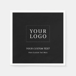 Guardanapo De Papel Promocional de logotipo de empresa personalizado c