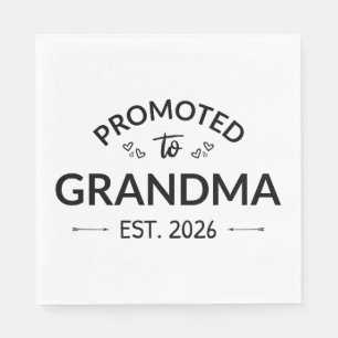 Guardanapo De Papel Promovido À Avó Est. 2026 II