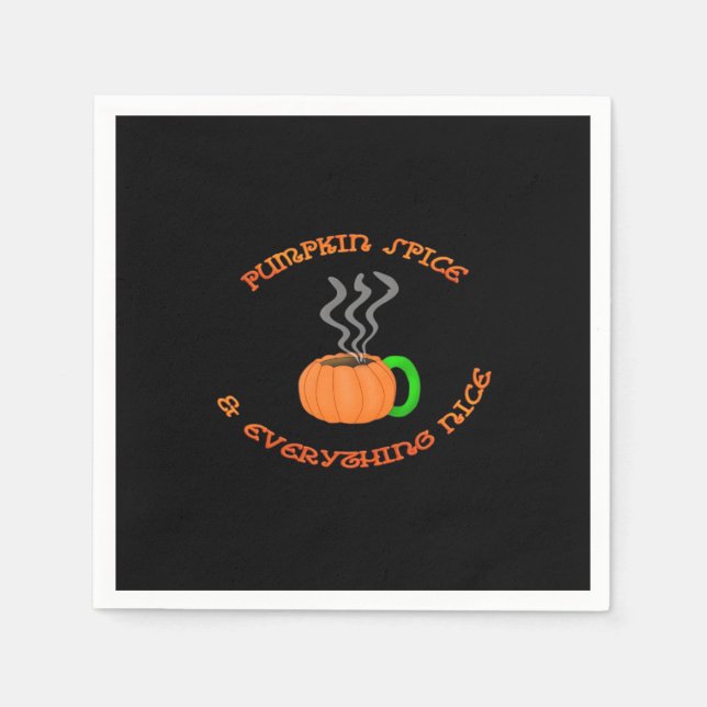 Guardanapo De Papel PSL Pumpkin Spice e tudo de bom (Frente)