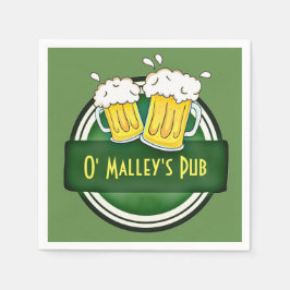 Guardanapo De Papel Pub Irlandês Personalizado