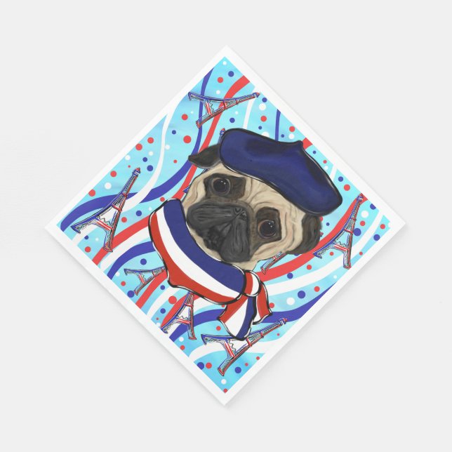 GUARDANAPO DE PAPEL PUG (Quina)