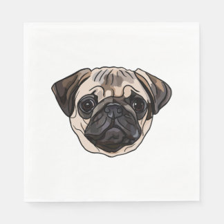 Guardanapo De Papel Pug Classic T-Shirt