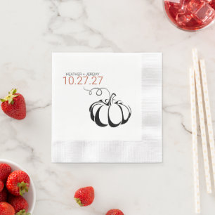 Guardanapo De Papel Pumpkin Spice
