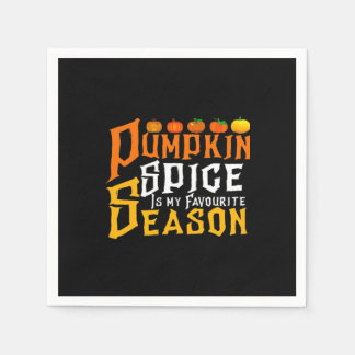 Guardanapo De Papel Pumpkin Spice É Minha Época Favorita