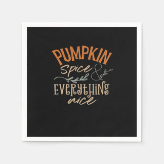 Guardanapo De Papel Pumpkin Spice E Tudo O Que É Bonito Boxy