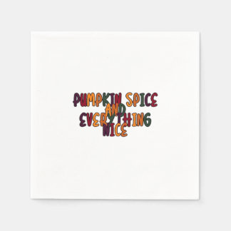 Guardanapo De Papel Pumpkin Spice E Tudo O Que É Legal - Engraçada Cit