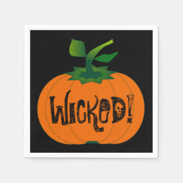 Guardanapo De Papel Pumpkin Wicked