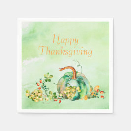 Guardanapo De Papel Pumpkins de queda e papel de Berries Napkin