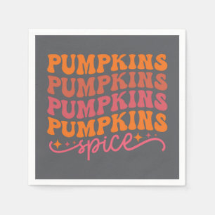Guardanapo De Papel Pumpkins Pumpkins Pumpkins Pumpkins Pumpkins Spice