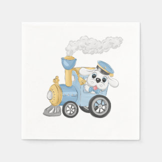 Guardanapo De Papel Puppy Birthday Boy