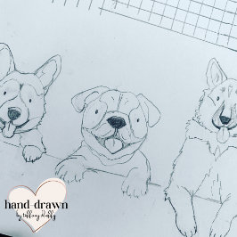 Guardanapo De Papel Puppy Paw-ty Festa de aniversário