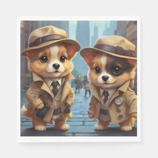 Guardanapo De Papel Pups do Partido Mistério